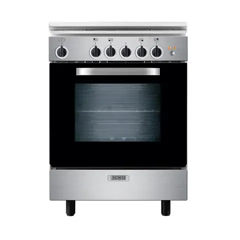 Cocina a Gas 4 Platos con Horno 70 Litros Acero AL6611EI Florencia 1