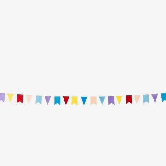 Stoffgirlander. 400 cm