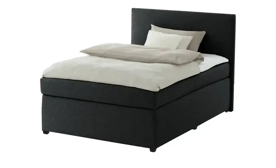 Boxspringbett mit Matratze und Topper, H3 Duke