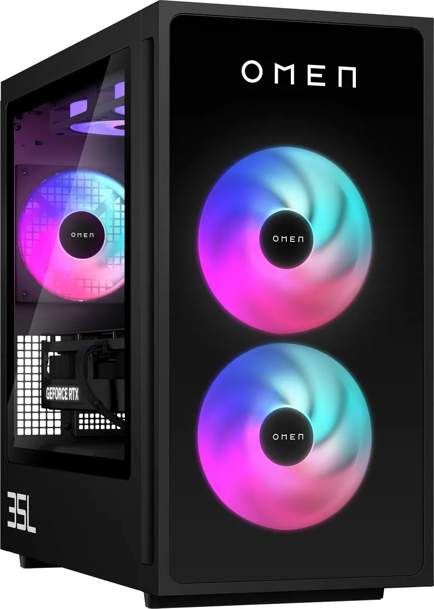HP OMEN 35L GT16-1791nd - Gaming PC - AMD Ryzen™ 9 9900X3D - 32 GB DDR5-SDRAM - NVIDIA GeForce RTX 5080 - Windows 11 Home