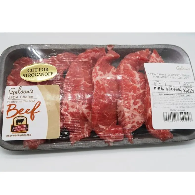 Gelson's Natural Beef Loin Strips for Stir Fry