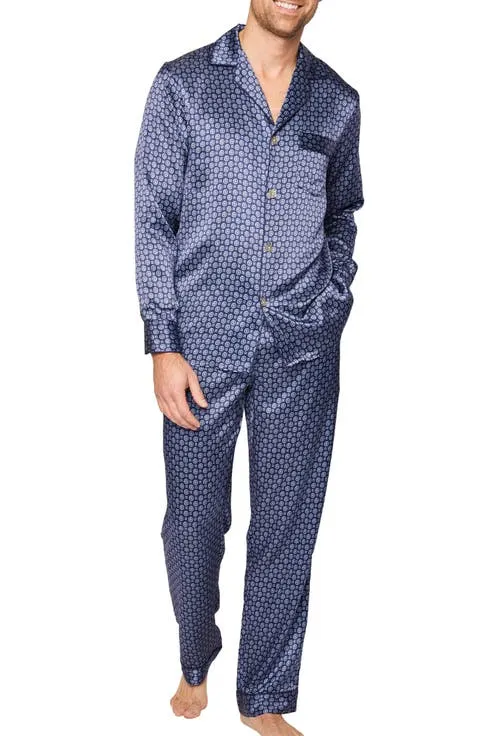Medallion Mulberry Silk Pajamas