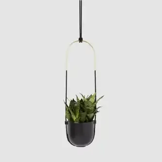 Umbra Bolo Hanging Planter Black