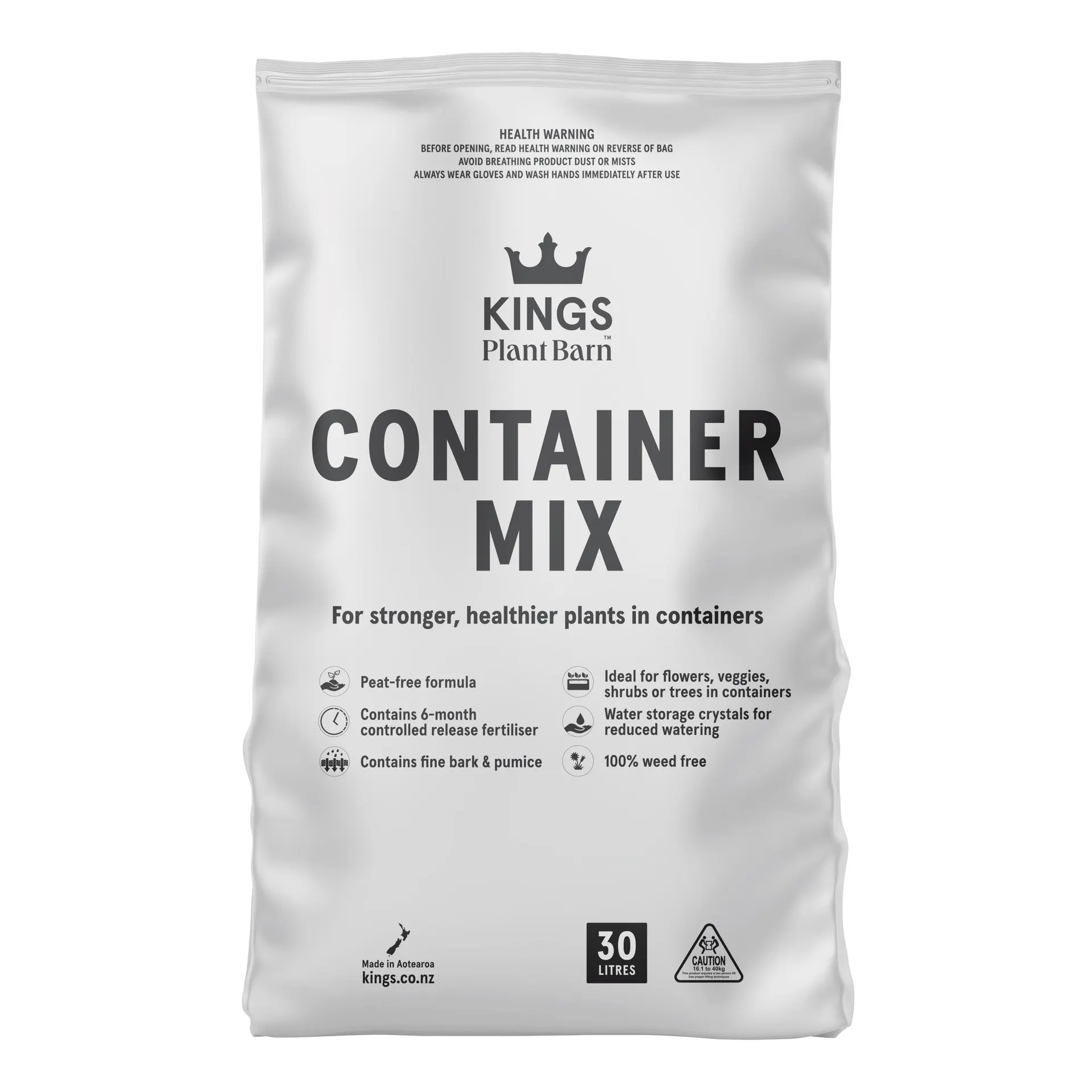 Kings Container Mix - 30L