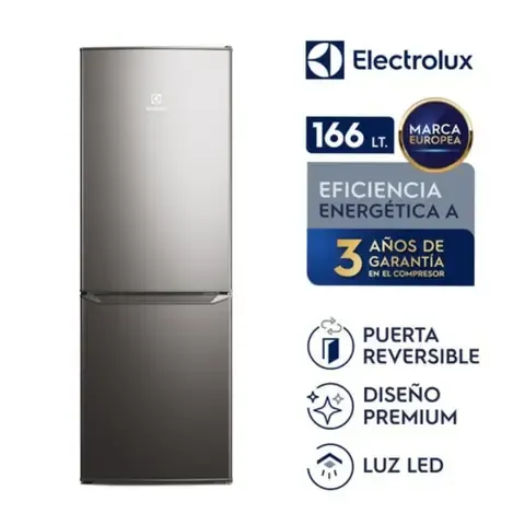Refrigerador Electrolux Frost Bottom Freezer 166L ERB162HS
