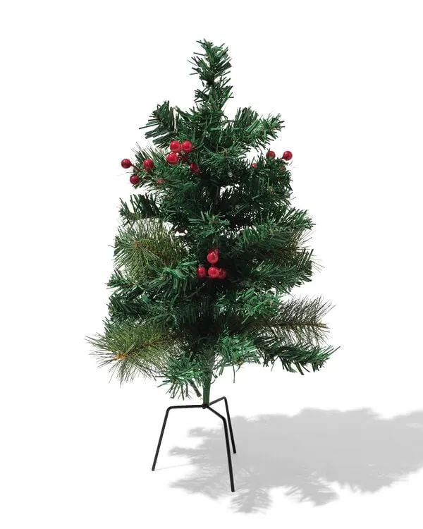 mini kerstboom 54cm met lampjes
