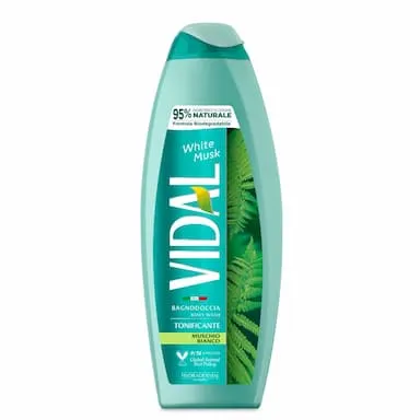 VIDAL Bagnodoccia Tonificante WHITE MUSK 750 ml