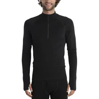 Haut thermique à manches longues demi-zip 300 MerinoFine Polar pour homme