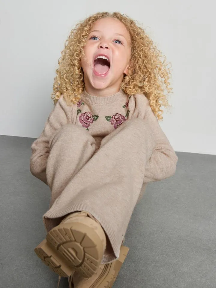 1–12 ans | Pull en mélange de laine et pantalon The Edit