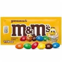M&M'S Peanut Milk Chocolate Candy Full Size Pouch