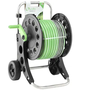 Avvolgitubo attrezzato rotolante GEOLIA tubo da 25 m