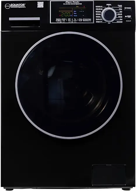 Equator All-in-One Washer Dryer VENTLESS/VENTED PET cycle 1.62cf/15lbs 110V