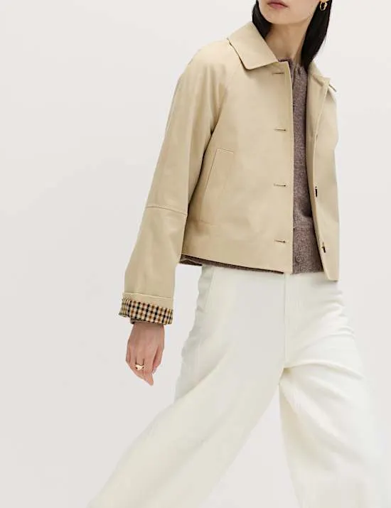 Pure Cotton Short Car Coat