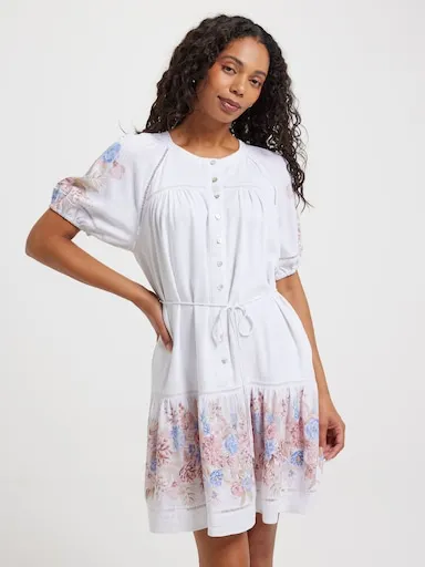 Just Jeans Phoebe Tiered Lace Dress