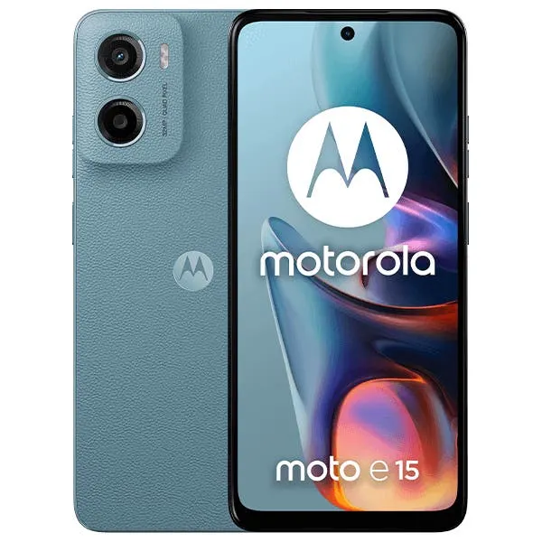 Celular Motorola E15 6.6" 4G 2GB 64GB azul