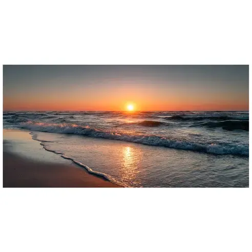 Leinwandbild Beach Dreams VII - bunt - 100x50 cm