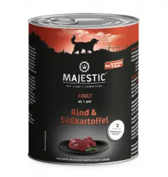 MAJESTIC mit Rind, Süßkartoffel für Hunde 6 x 800 g