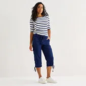 St. John's Bay Womens Capri Pant