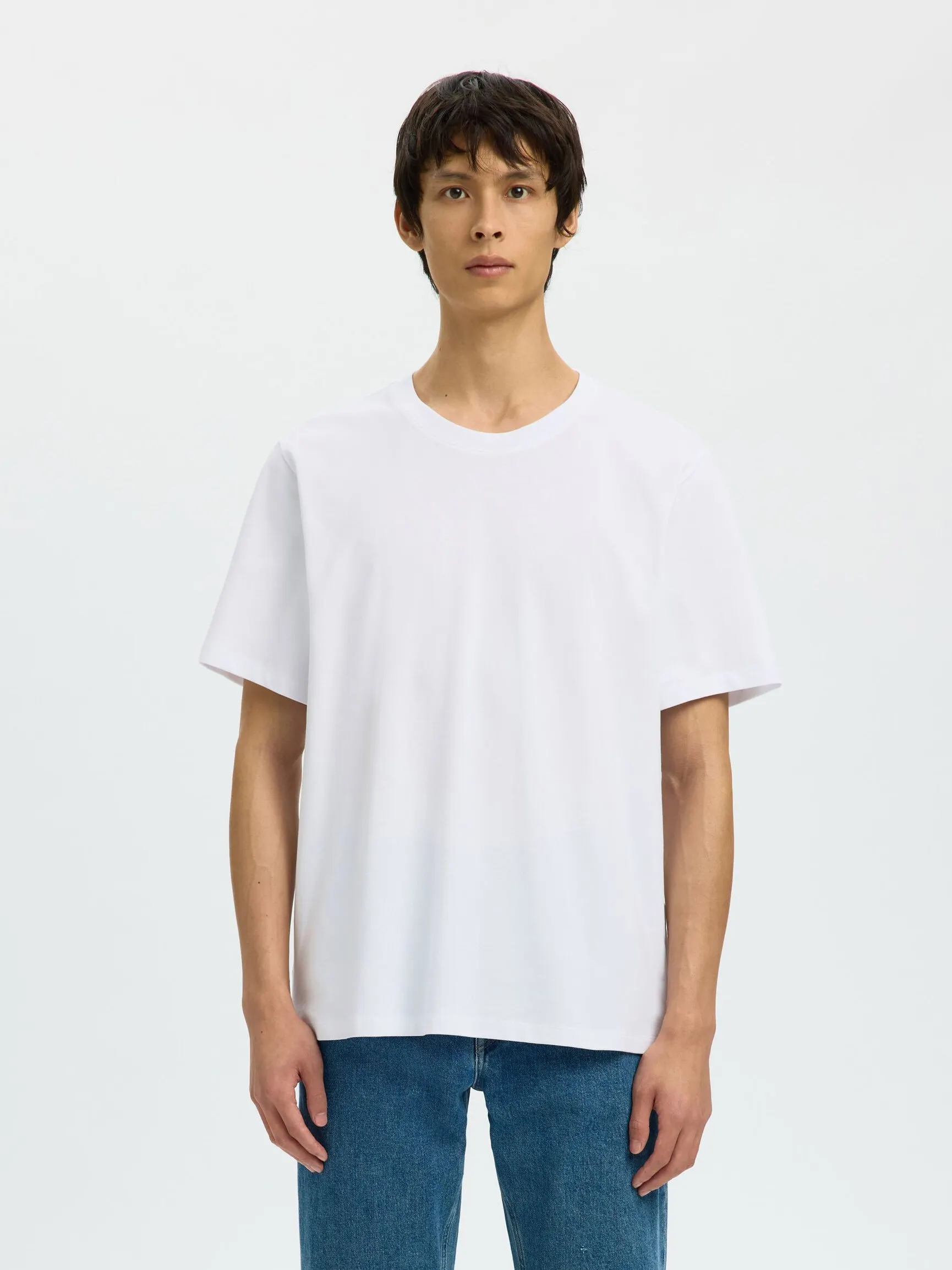 BOMULL REGULAR FIT T-SKJORTE