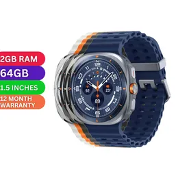 Samsung Galaxy Watch Ultra 2025 Cellular (47mm, Titanium White) - BRAND NEW
