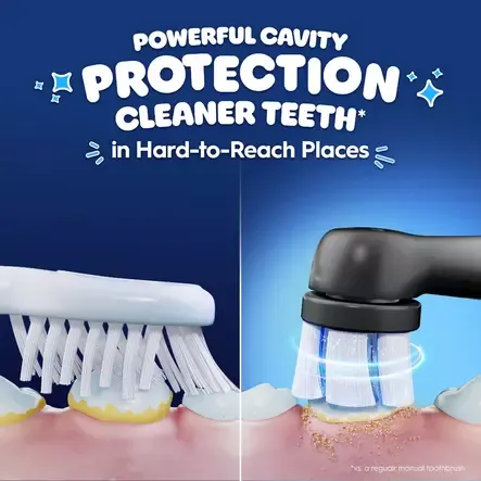 ORAL-B IO KIDS SÄHKÖHAMMASHARJA + MATKAKOTELO