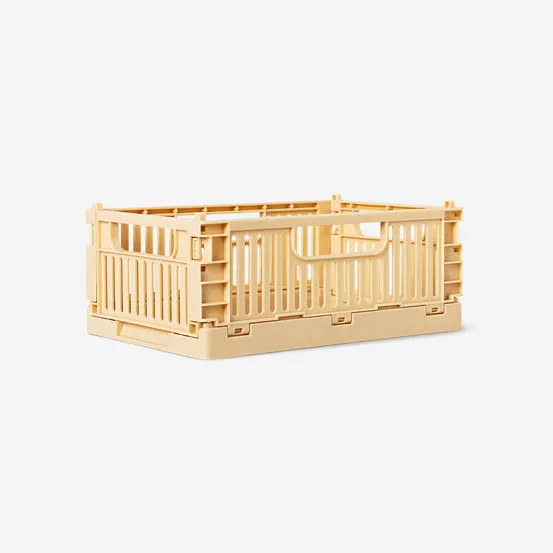 Sammenleggbar oppbevaringsboks med lokk - 22x14,5 cm
