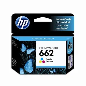 Cartucho de tinta HP 662 Tricolor Original (CZ104AL)