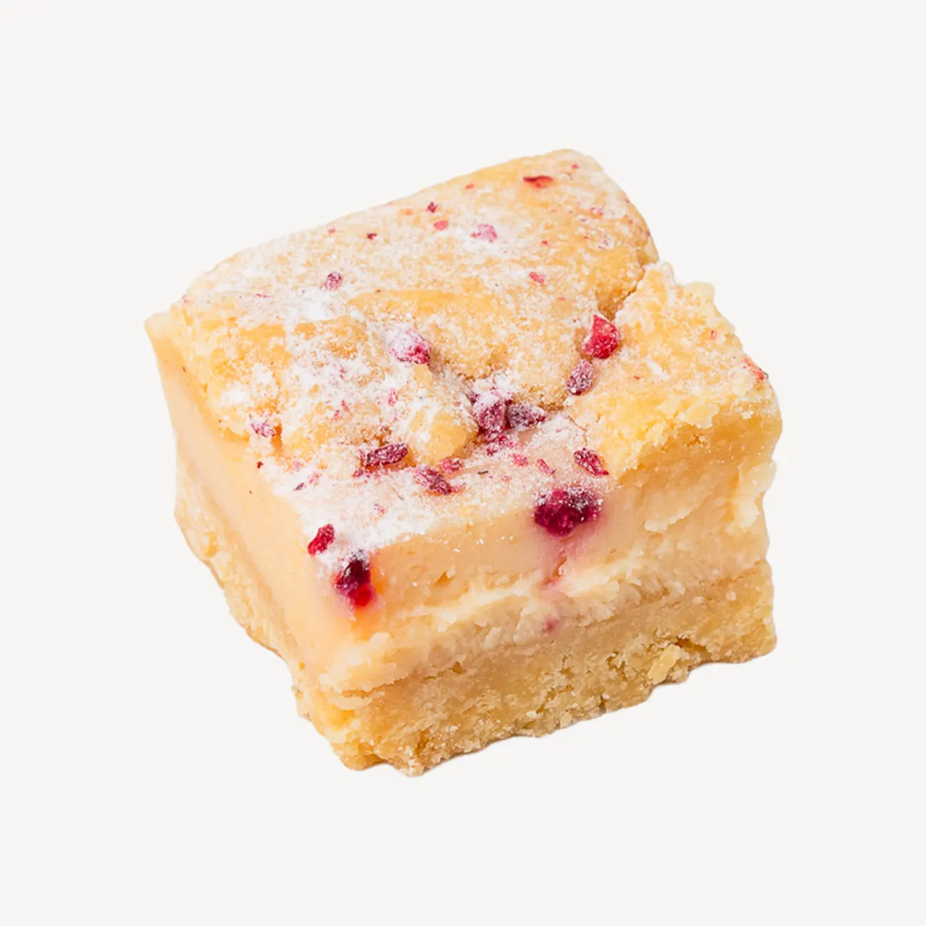 bluebells mini lemon crumble slice