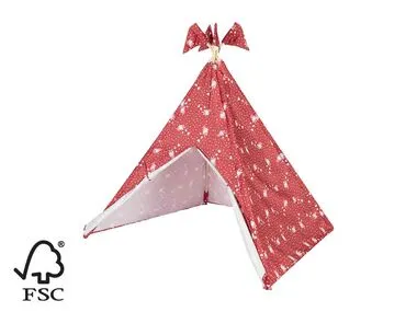 Tienda de campaña tipi de madera