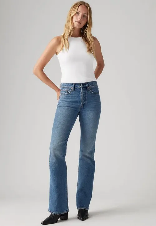 WEDGIE BOOT - Jeans bootcut - fair point psk