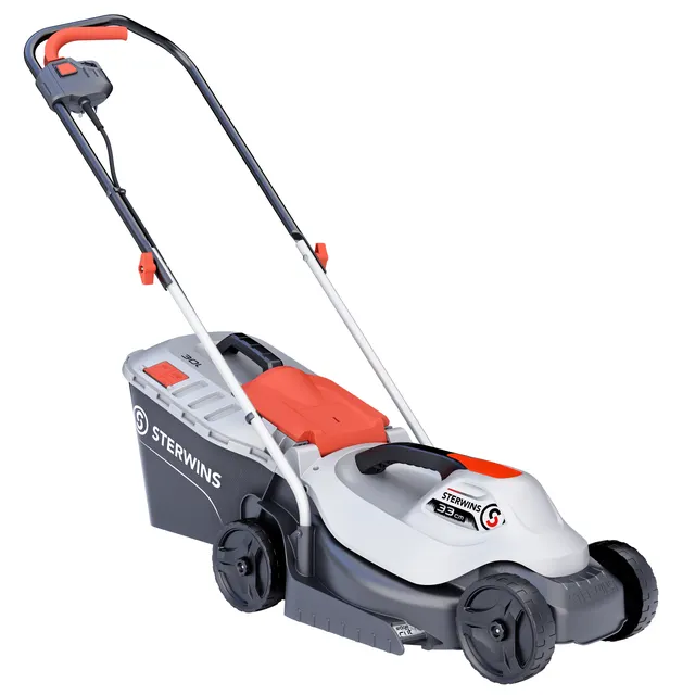 Tagliaerba elettrico velocità non regolabile (trainato a comando) STERWINS ELM1-33P4 1400 W L 33 cm