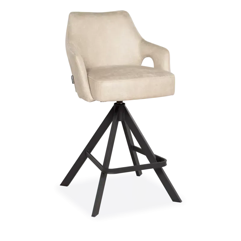 Barstoel Charlie (draaibaar) - Oxx Shell