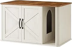 Feandrea Litter Box Enclosure, Modern C…