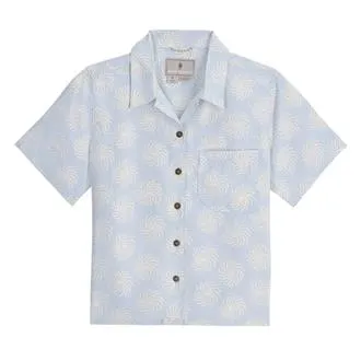 Chemise à manches courtes Camino Pucker pour femme