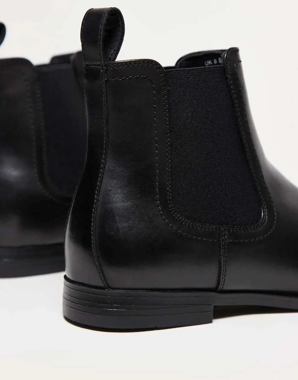 ASOS DESIGN chelsea boots in black
