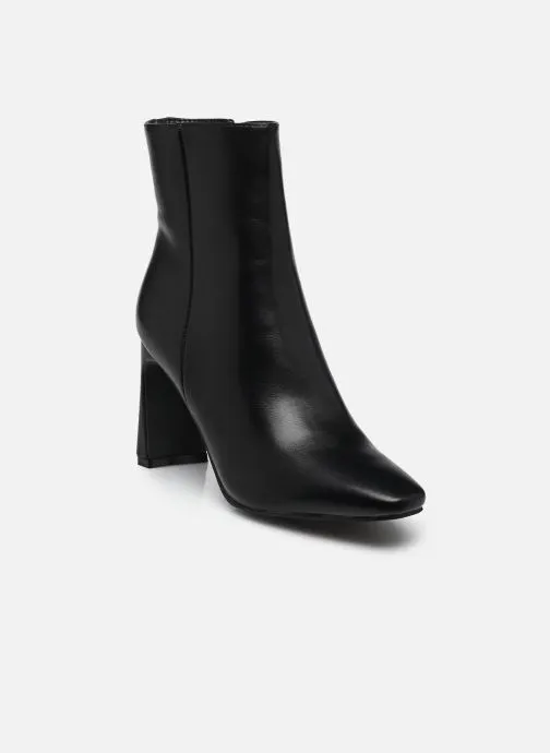 Lage enkellaarsjes HARLIE dames zwart
