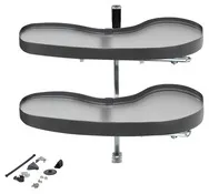 Rangement coulissant droit space pour meuble bas d'angle 120cm - Cooke and Lewis