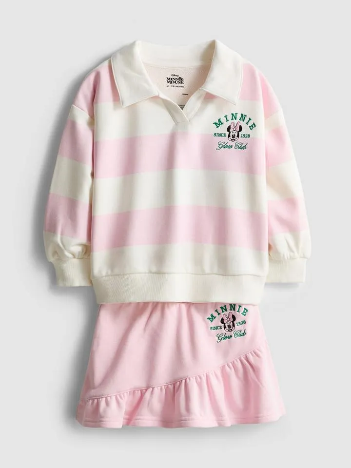 18 mois-8 ans | Jupe et polo de rugby Disney Minnie Mouse
