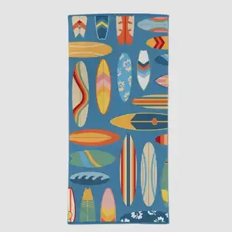 Tudo Home Kids Surfs Up Beach Towel