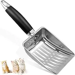 Apidgrowth Cat Litter Scoop - Stainless Ste…