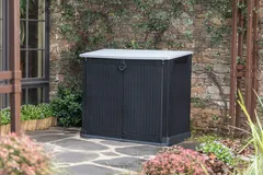 Coffre de rangement extérieur "Sio midi" noir 845 L