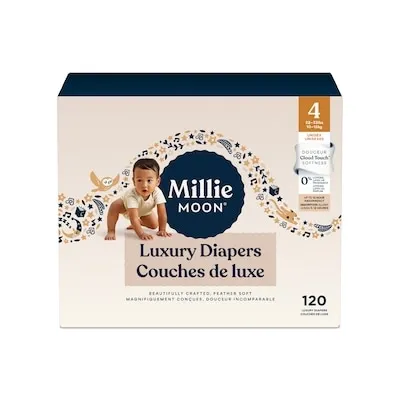 Luxury Diapers 4 22-33lbs Unisex