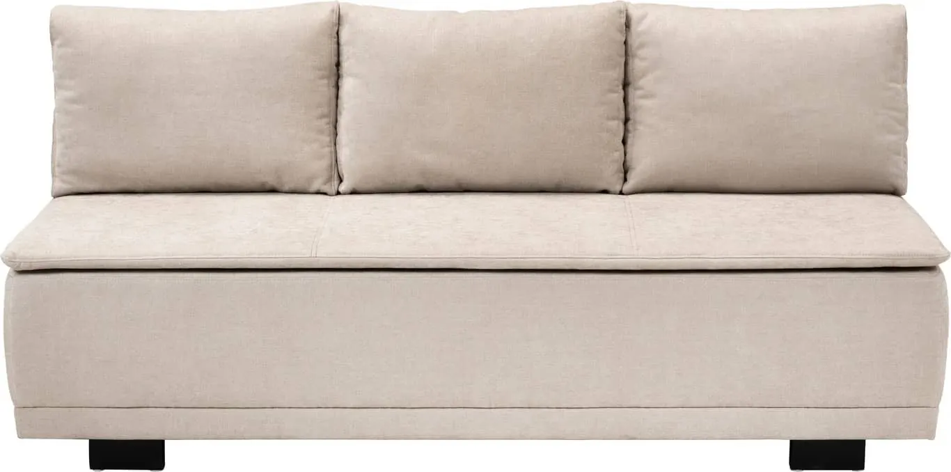 Aksel sovesofa m/oppbevaring 3-seter sovesofa stoff Vila kit