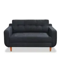 Sofa 2 Plazas Capitonado Ls Dovenegro
