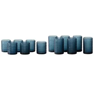 Jupiter by Fortessa DOF and Beverage Glass, Set of 12.