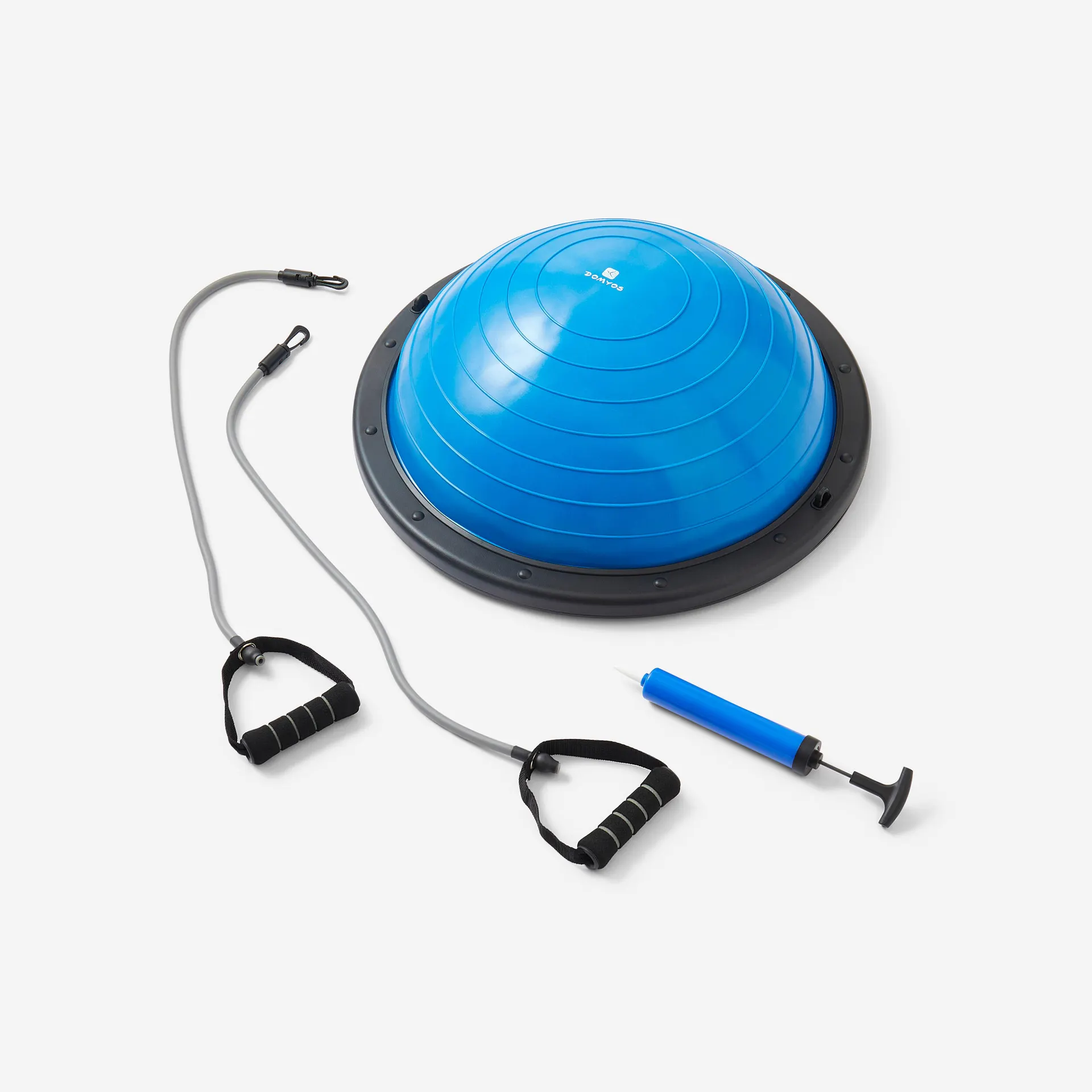 DOMYOS Balanční podložka na fitness bosu oboustranná s gumami