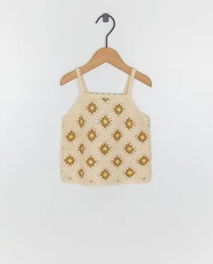 Crochet top met patroon, 62-98