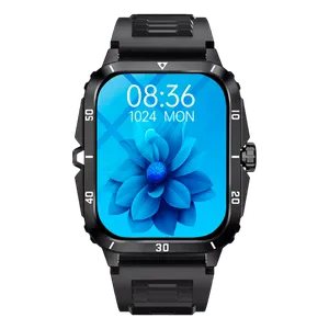 Smartwatch Kronos Insignia Tft 2.01 Kr-1007 Negro