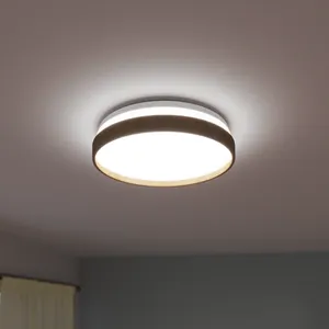 Plafoniera LED Pulox Ø 38 cm bianco IP21 cct da bianco caldo a bianco freddo con regolazione di temperatura, 4000 lumen INSPIRE