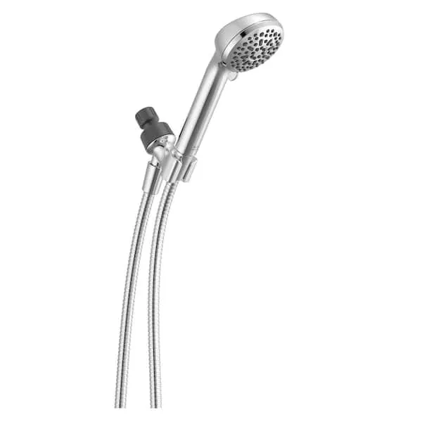 Foundations 4-Spray Wall Mount Handheld Shower Head 1.75 GPM in Chrome